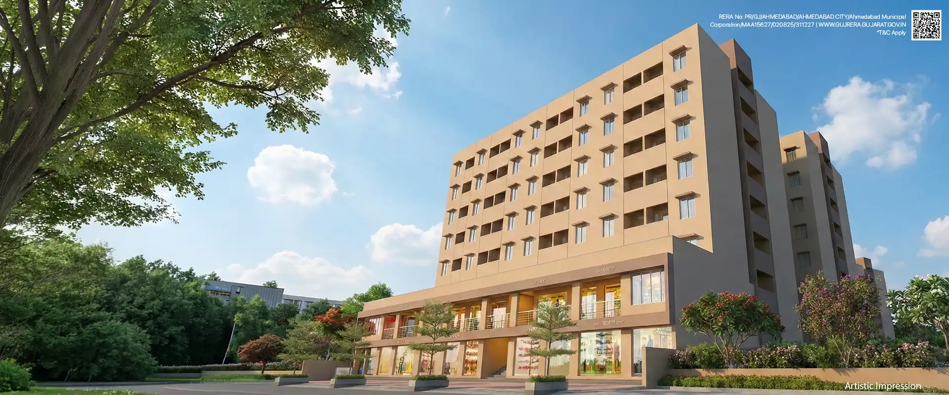 Landscape view — Artist's impression